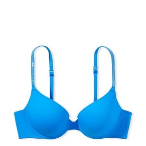 Ladies Pink by Victoria Secret Push Up Bra with Bling Strap 44DD